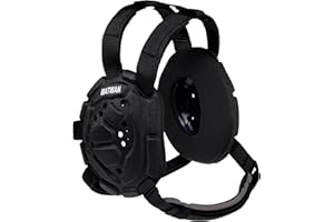 Matman Wrestling Headgear Adult Ear Guard Ultra Gard Grappling Head Guard (Black)