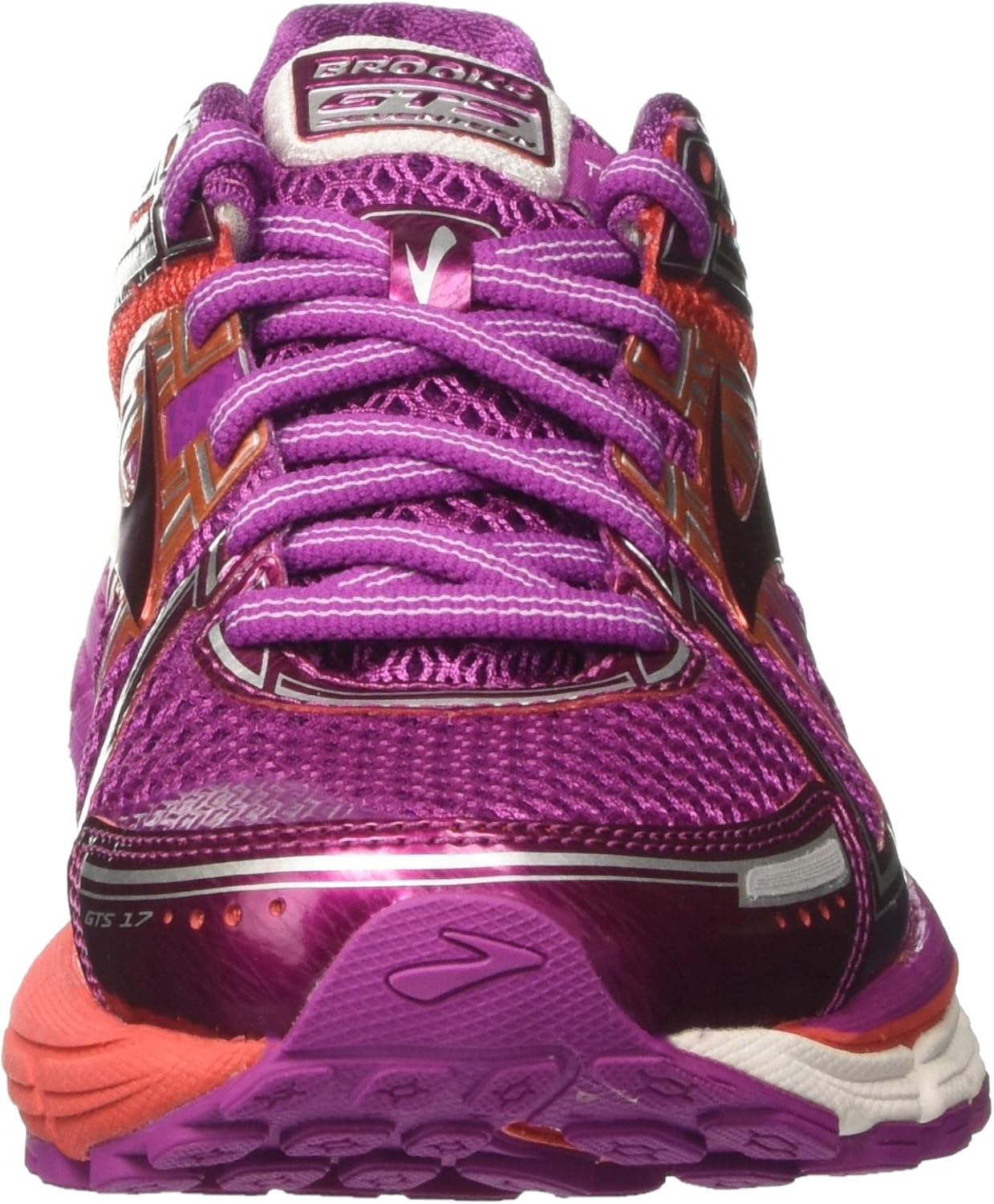 brooks gts 17 uomo rose