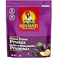 Sun-Maid California Sun-Dried Whole Pitted Prunes - 250g (Pack Of 1) Resealable Bag - Dried Plums - Dried Fruit Snack for Lun