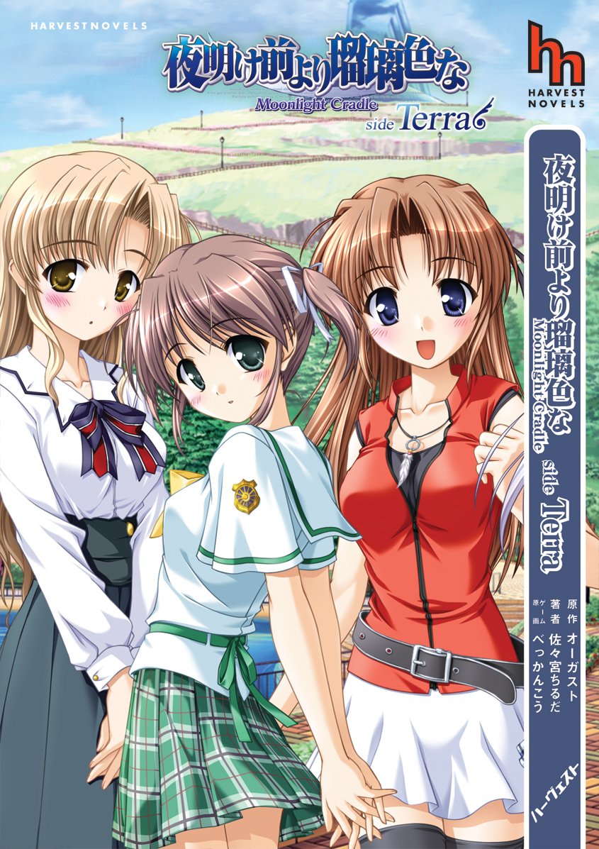 夜明け前より瑠璃色な Moonlightcradle Side Terra ハーヴェストノベルズ 佐々宮ちるだ べっかんこう 他 オーガスト 本 通販 Amazon