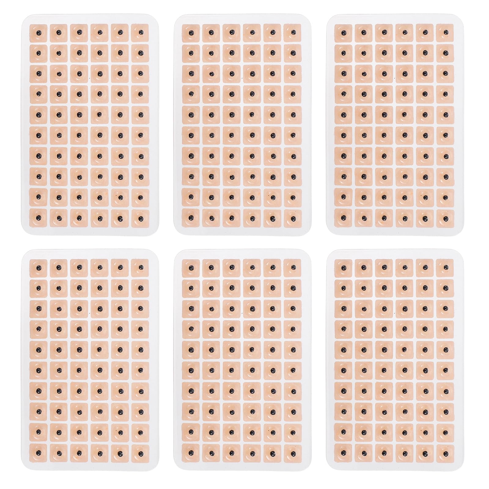 HEALLILY Ear Seeds Acupressure Kit 1200 Pcs Disposable Magnetic Ear Beads for Weight Loss and Pain Relief Alternative Medicine Tool