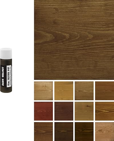 Littlefair's Wood Stain Water-Based Dark Walnut 15ml Tester Pot