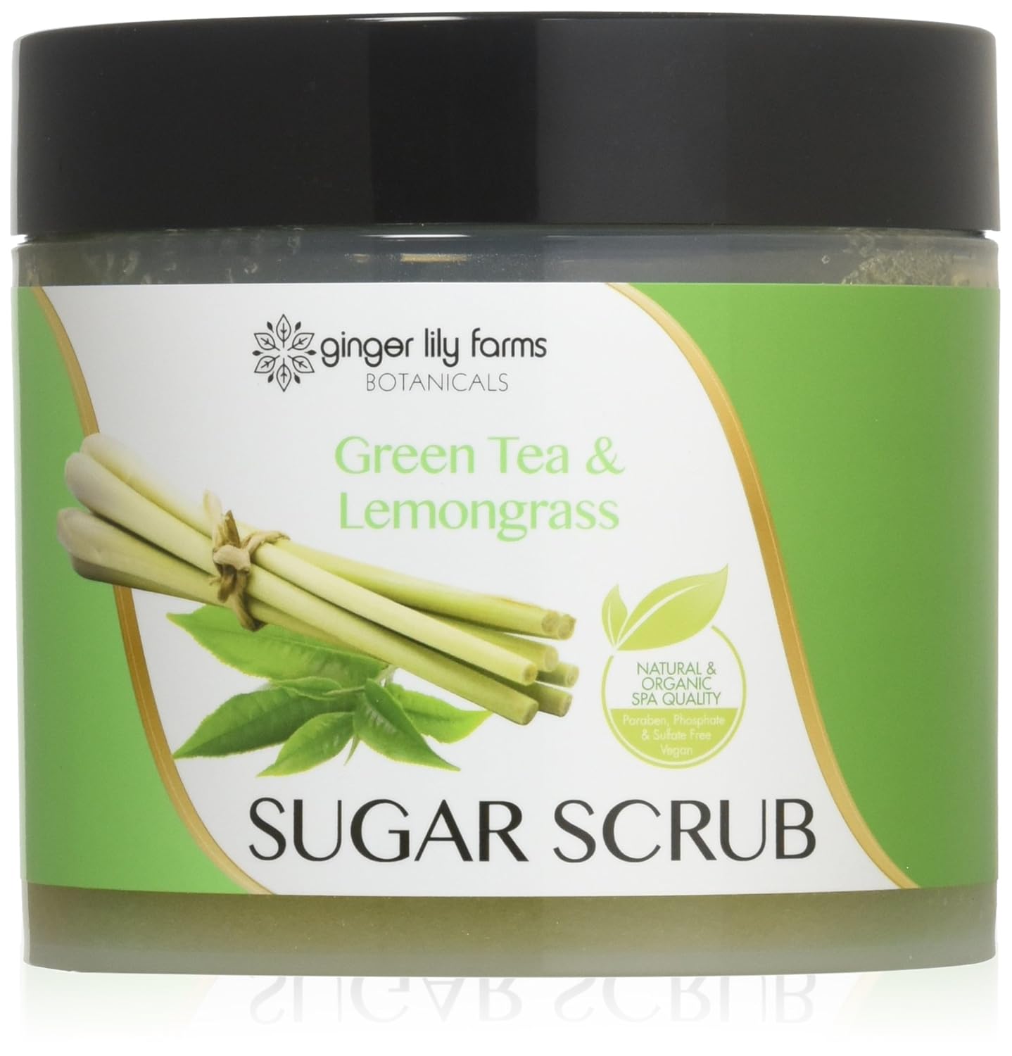 Ginger Lily Farms Botanicals Sugar Scrub Green Tea