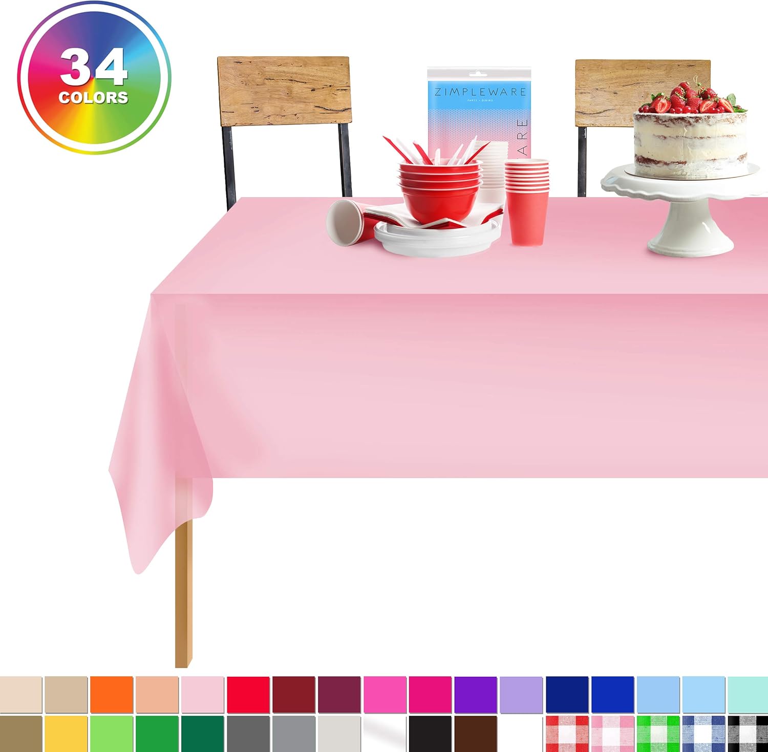 Best pastel color table cloth