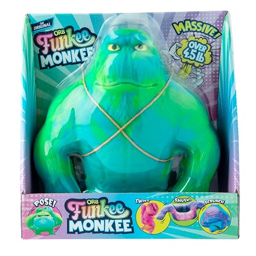 Buy ORB Funkee Monkee MEGA 3 Pack - Funny, Stretchy, And Squishy Monkeys, Perfect To Squeeze For Stress Relief - Original Sensory / Fidget Collectible Toys For Kids And Adults Online At