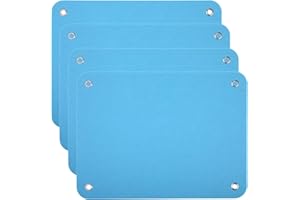 YUNSAILING 4 Pieces Felt Board for Toddlers Classroom Flannel Board Stories for Preschool Homeschooling, Kids Felt Story Activity Wall Hanging Children Birthday Gifts, 11.8 x 15.75 Inch (Blue)