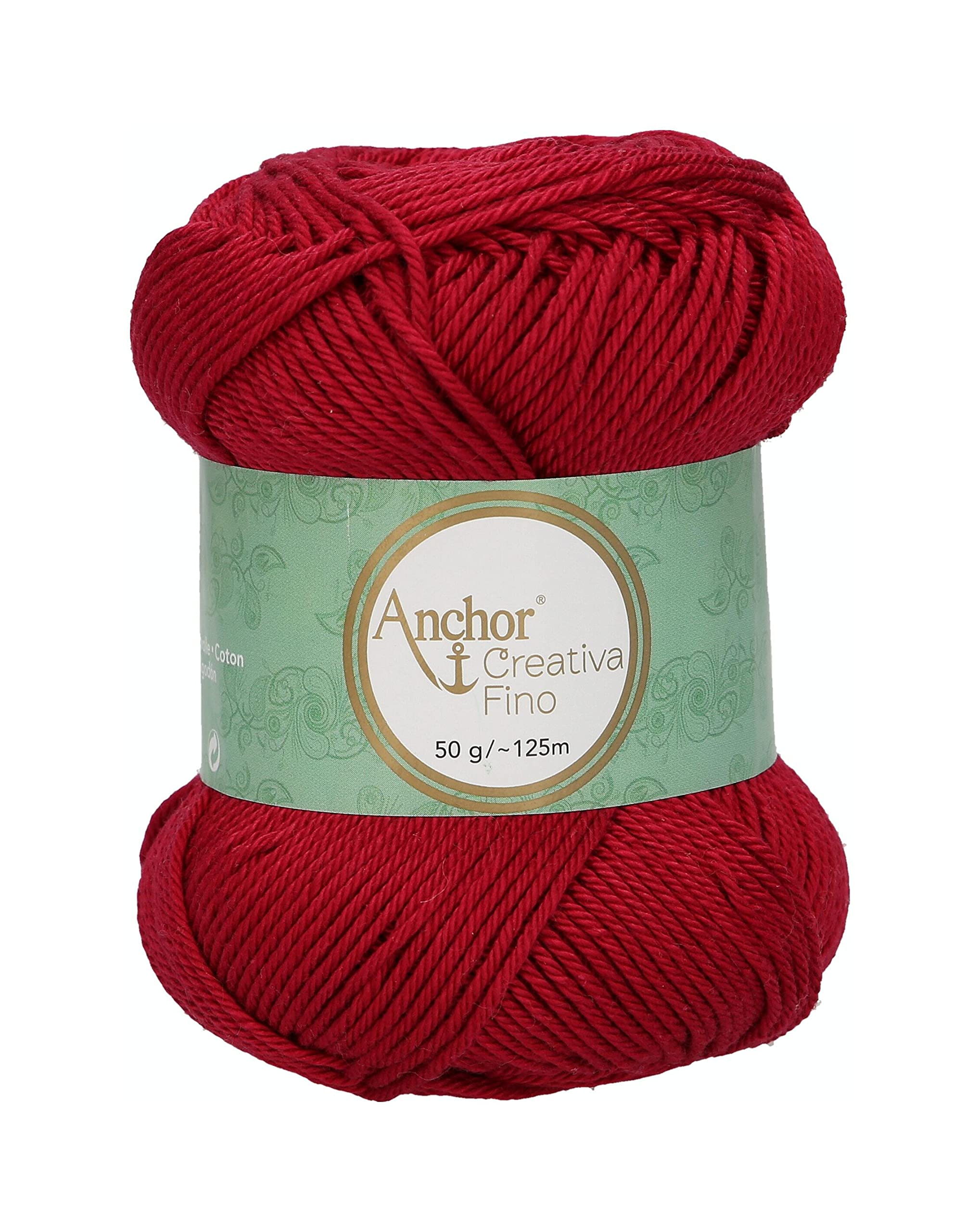 ANCHOR Creativa Fino, Thickness: 4, Packaging: 50G, Running Length: 125M 192 Crochet Threads