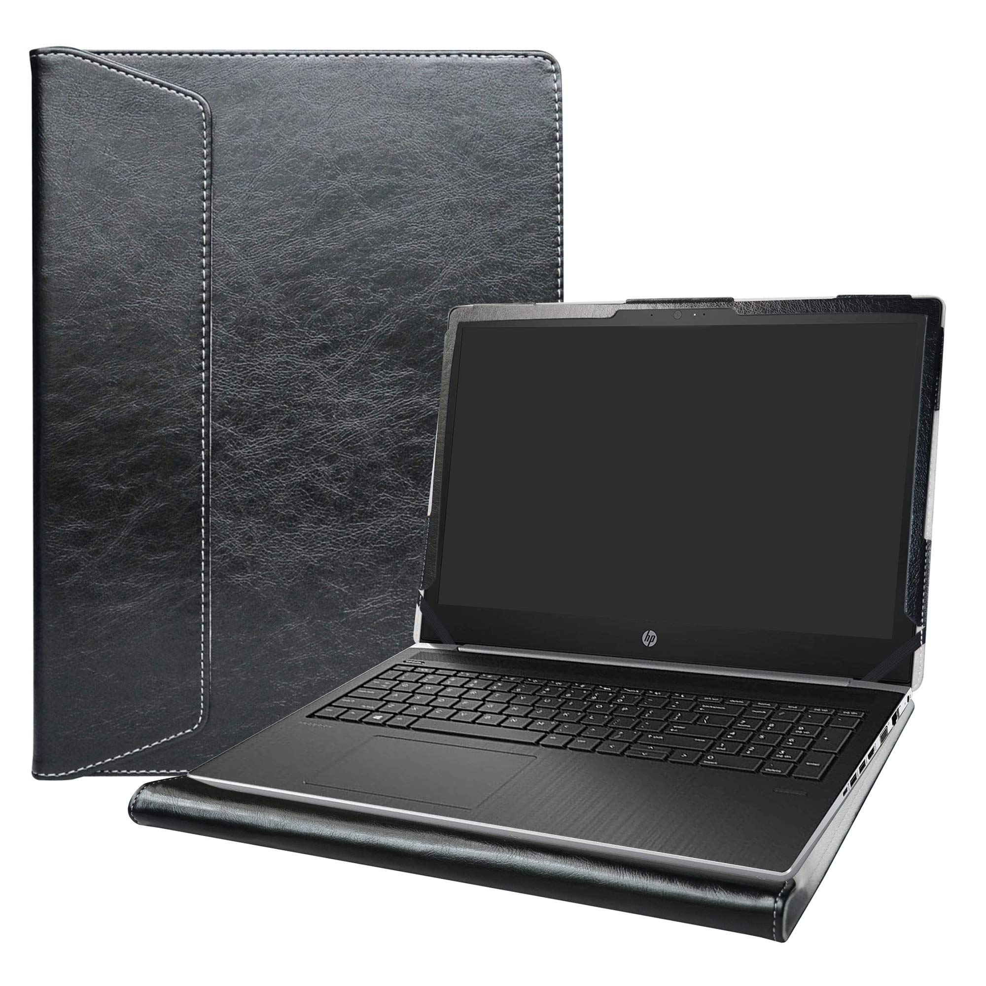 Alapmk Protective Case Cover For 15.6" HP ProBook 450 G6/HP ProBook 450 G7/HP ProBook 455 G6/HP ProBook 455R G6/HP ProBook 455 G7 Laptop[Note:Not fit ProBook 450 G5 G3 G4/455 G5 G3 G4],Black