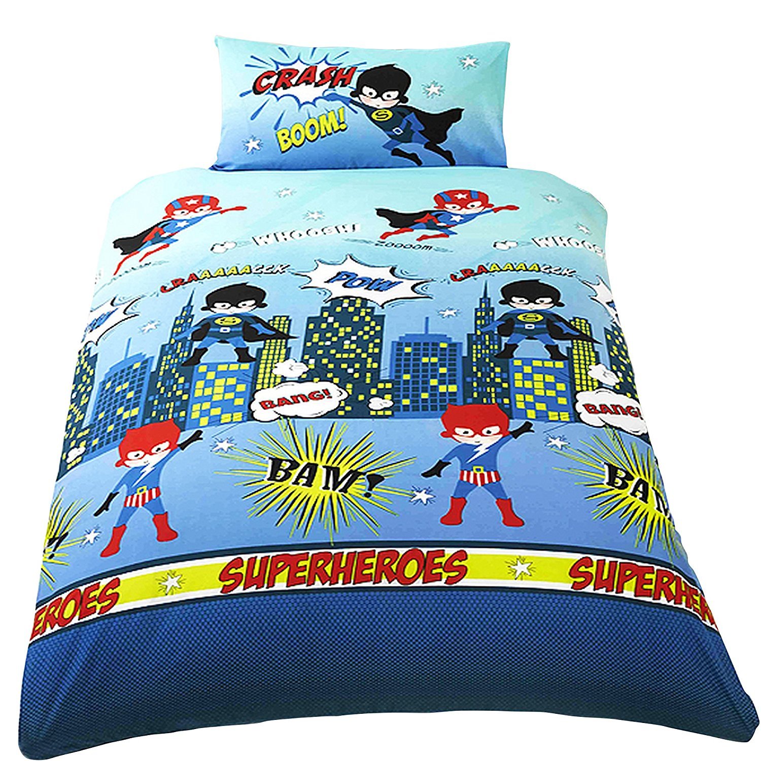 superhero single duvet cover