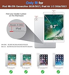 DTTO Rotating Case for iPad 6th / 5th Generation
