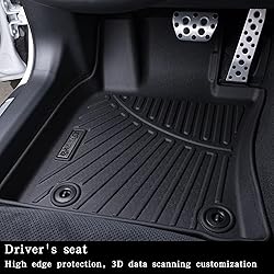 LJWAITO Floor Liners & Cargo Liners & Backrest Mat