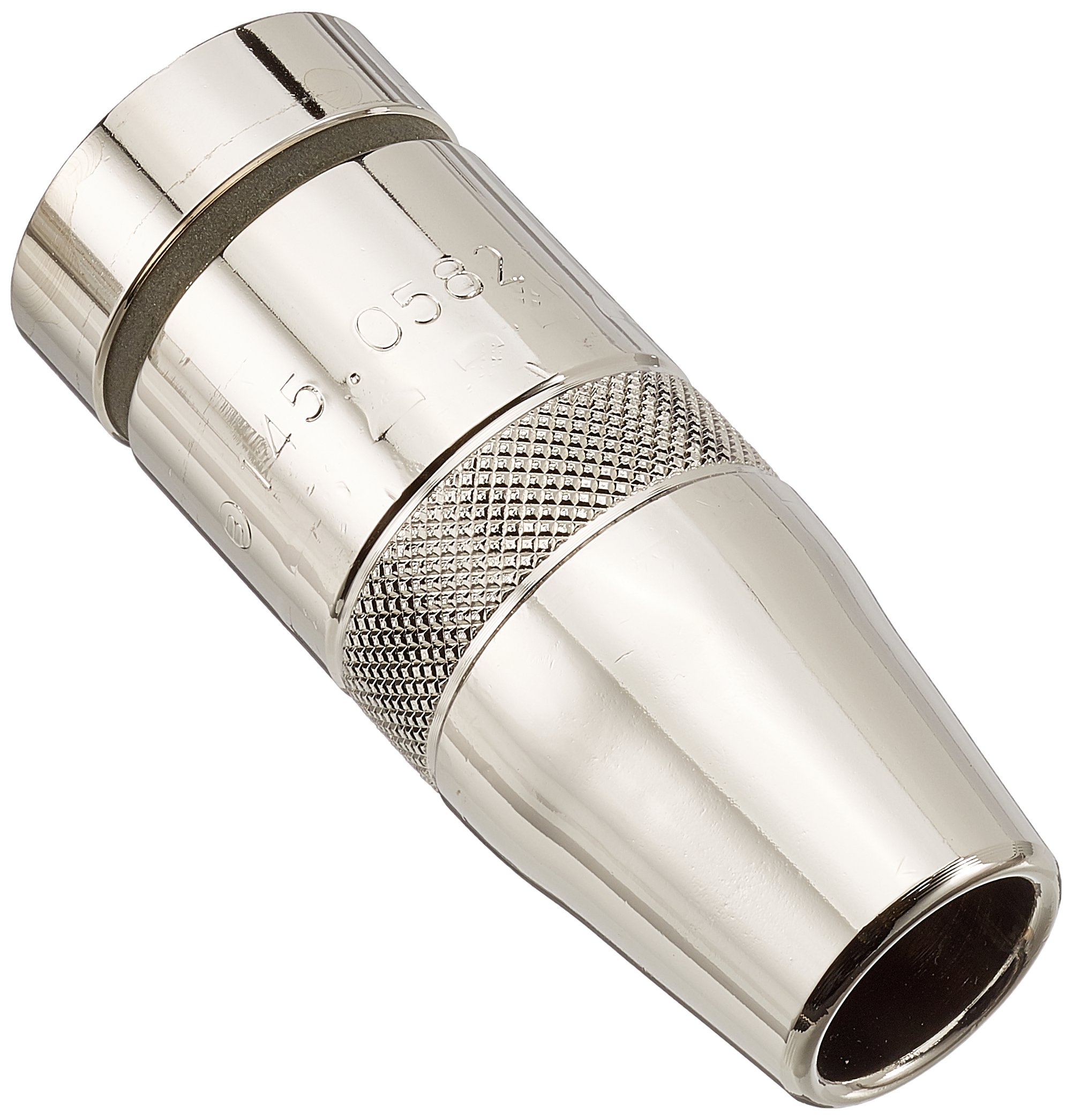 Abicor Binzel 145.0582 Gas Nozzle for Welding Torch, Stick Out Conical, 16 mm x 28 mm Diameter, 72 mm Length (Pack of 5)