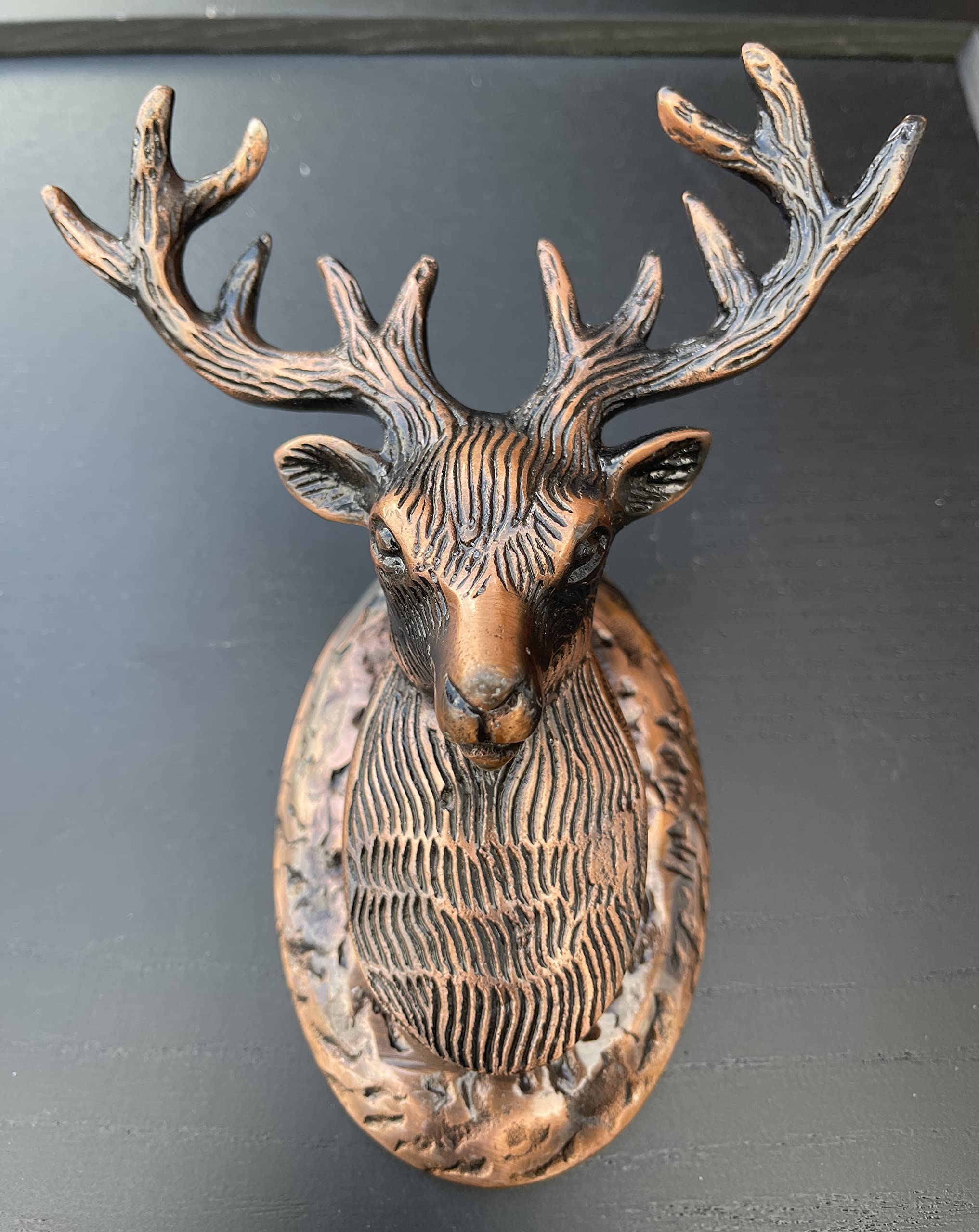 Highland Stag Door Knocker (Copper)
