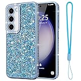 Lafunda for Samsung Galaxy S23 Case Glitter, Luxury
