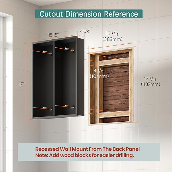 MEMOCASTLE BLACK MEDICINE CABINET WITH MIRROR 16X20 INCH, SMALL BATHROOM WALL CABINET WITH STORAGE, MODERN MATTE FINISH, 6 ADJUSTABLE GLASS SHELVES, SILENT SOFT CLOSE, RUST PROOF ALUMINUM ORGANIZER
