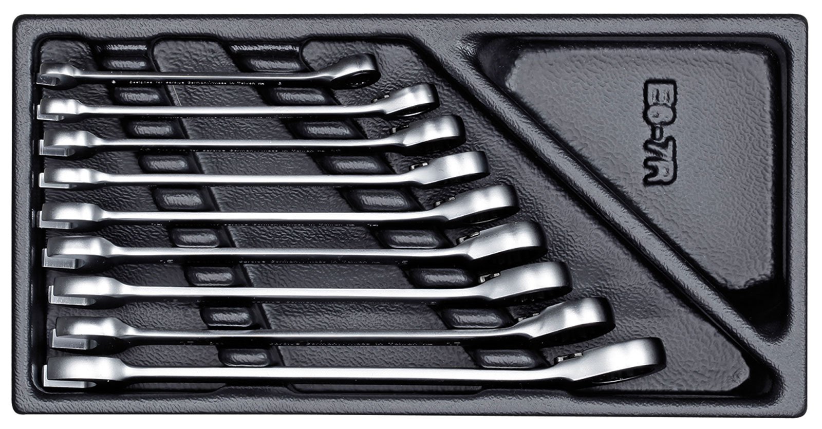 Gedore 2020.709 Reversible Ratchet Wrench Set in 1/3 Module