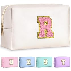 TOPEAST Cosmetic Travel Bags for Women, Preppy