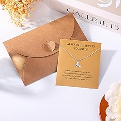 Butterfly Necklaces for Women I Believe Small Gifts