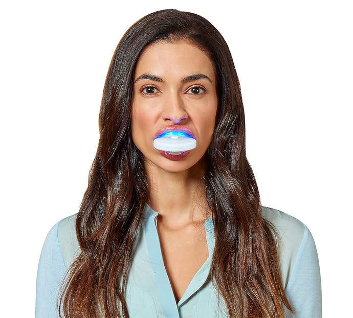 金盒特价 AuraGlow 速效冷光牙齿美白仪套装 5折.95 海淘转运到手约￥219