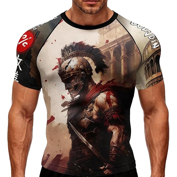 Amazon.com: FitKairosis Enstasis Black Compression Shirt for Men