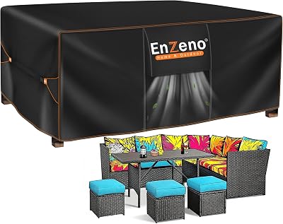 Enzeno Garden Furniture Cover 230x165x74cm Waterproof 420D Oxford