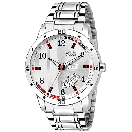 Youth Club Dd-527wht Avtar Day and Date Watch - for Men