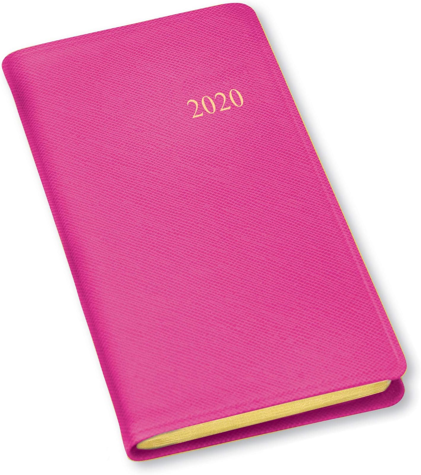 2020 Gallery Leather Pocket Weekly Planner Key West Honeysuckle 6"x3.25"