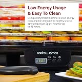 Andrew James Digital Food Dehydrator 6 Trays 550W Adjustable Temp 40-70°C view 8