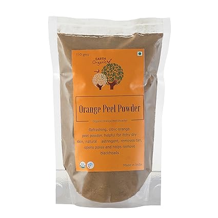 Earth Organic Orange Peel Powder 100 gm