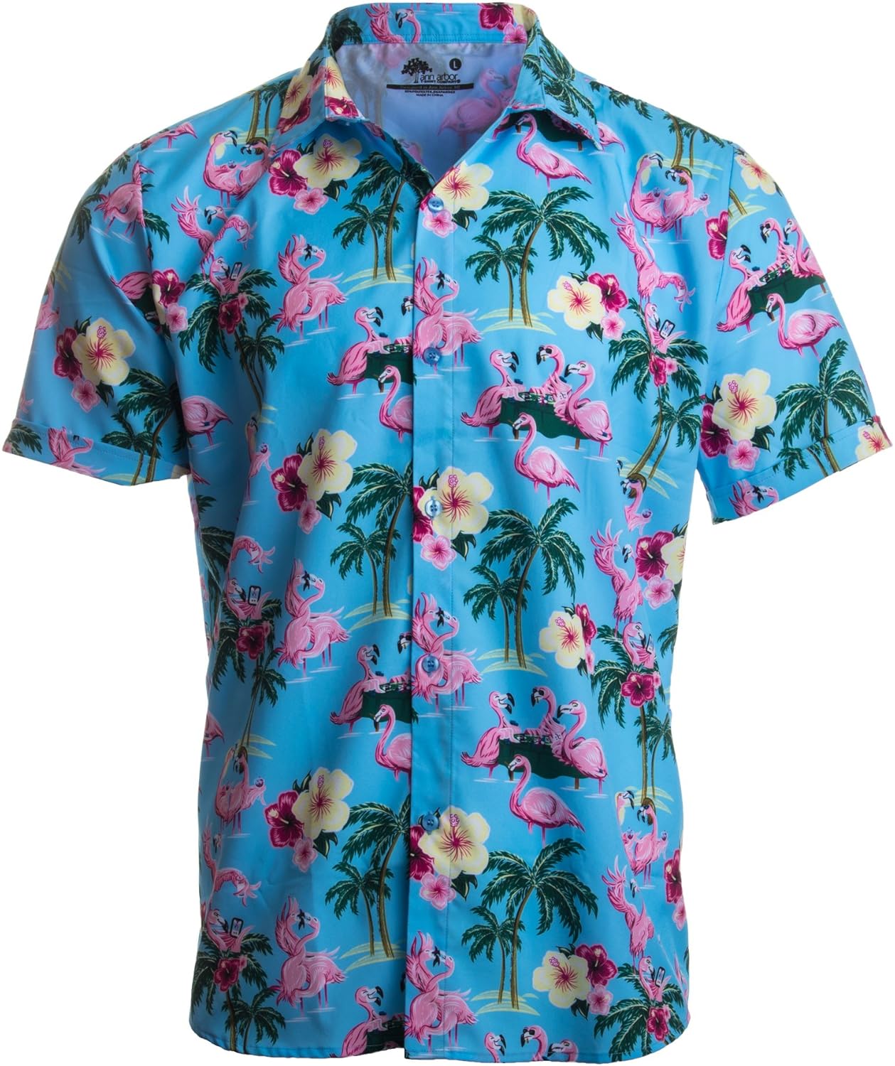 mens hawaiian polo shirts