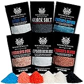 Ritual Salt Starter Collection Pack for Ceremony and Spell – Handcrafted Negative Energy Protection Crystals for Witchcraft Supplies – Witches & Wiccan