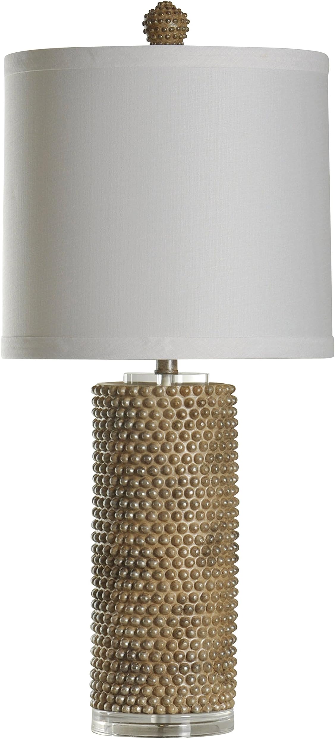 Collective Design 720354122240 Table Lamp, Georgian Silver