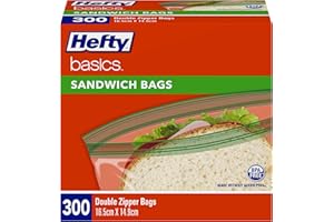 Hefty Basics Sandwich Bags/Food Bags 300-count