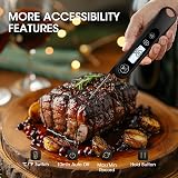 DOQAUS Meat Thermometer 3S Instant Read Backlit Foldable Probe 304 Stainless view 3