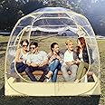 6'x6' FT Sports Tent Screen Houses Pop Up Bubble Tent Outdoor Camping 540 Degree Fully Clear Transparent Non Dead Corner Gazebo Sun Shelter Rain Tent.