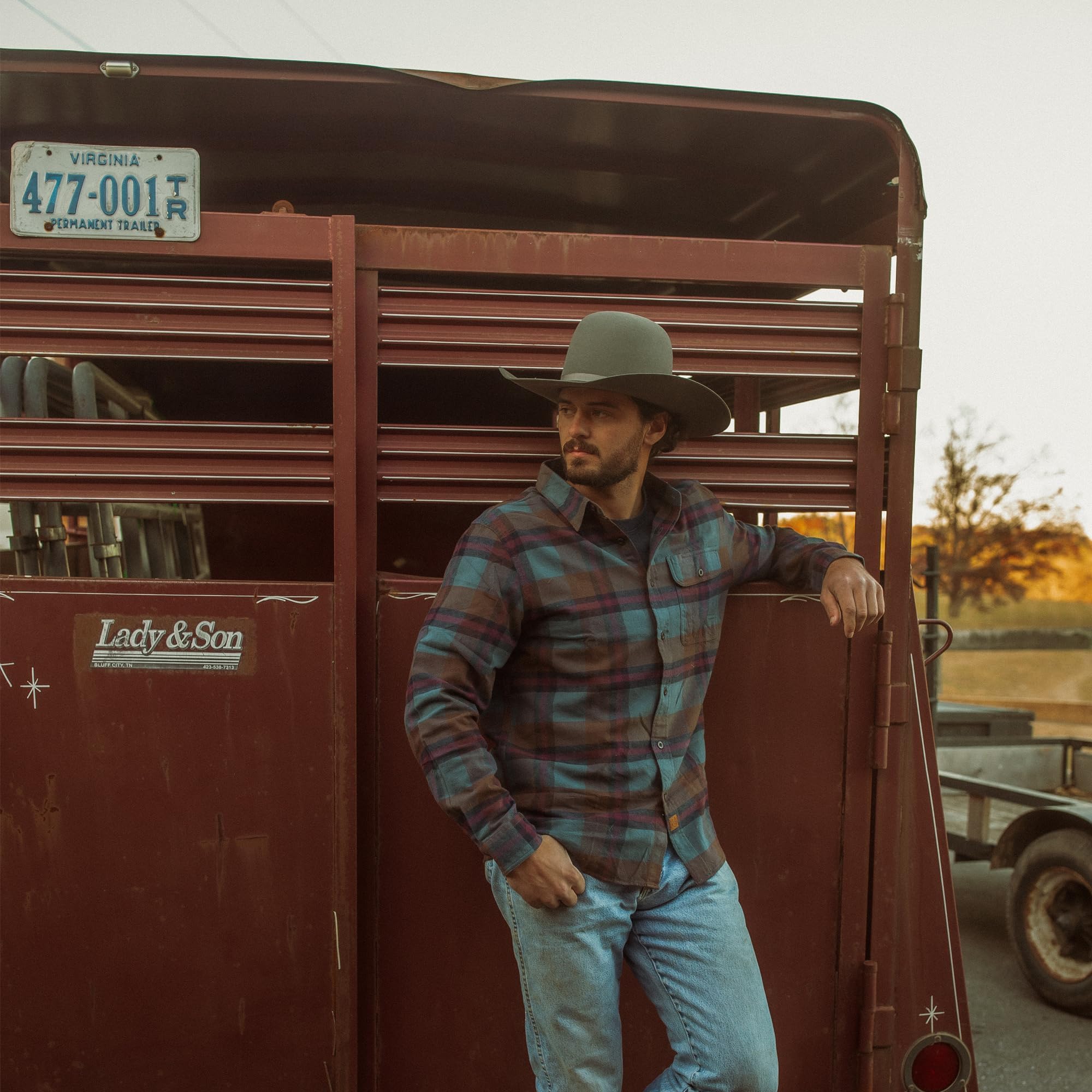 Dubinik Mens Flannel Shirts Long Sleeve Flannel Shirt for Men Warm Casual Soft Cotton Button Down Plaid Mens Flannel Shirt