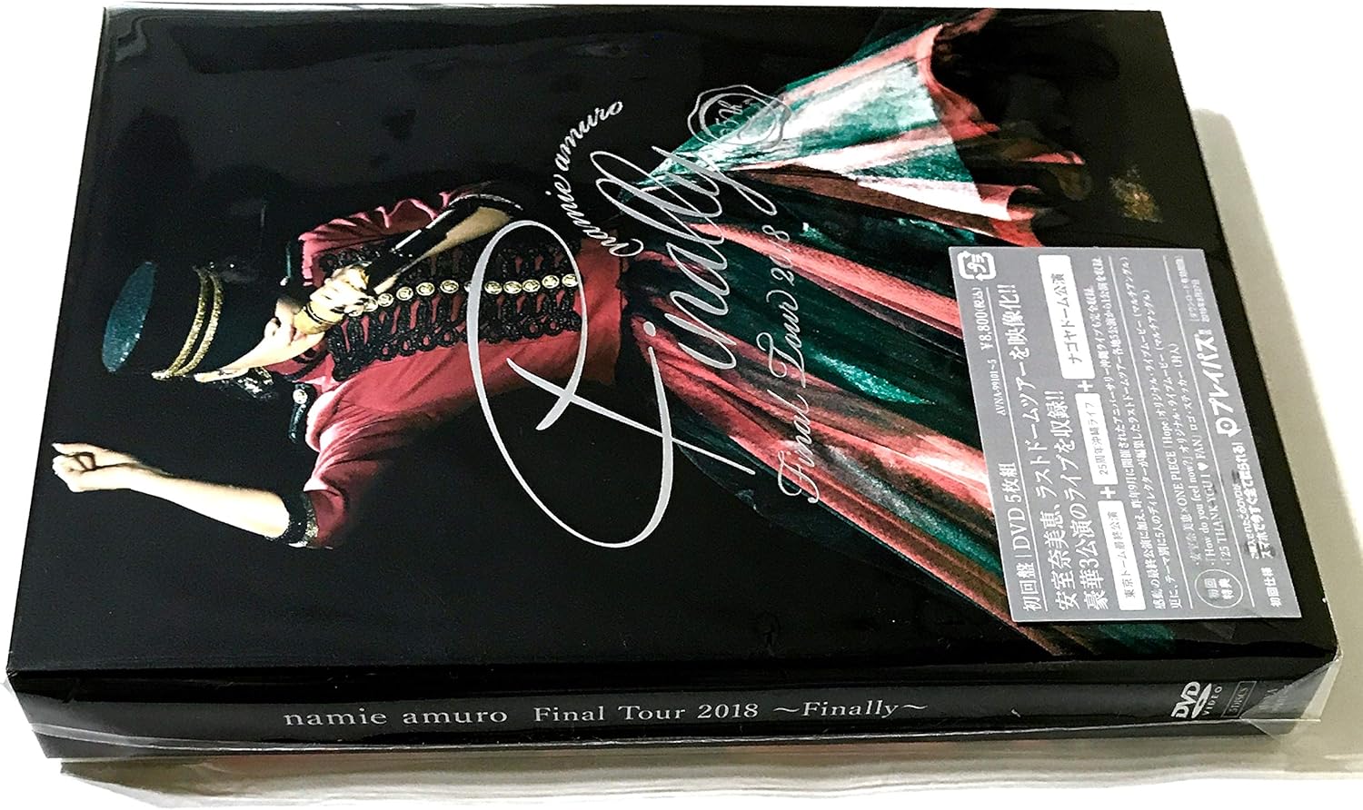 Amazon Co Jp セット品 3点 Namie Amuro Final Tour 18 Finally 東京ドーム最終公演 25周年沖縄ライブ ナゴヤドーム公演 Dvd5枚組 初回生産限定盤 Namie Amuro Final Space 会場限定アクリルスタンド1種ランダム 会場限定缶マグネット1種ランダム Dvd