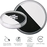 Blue Squid PRO Face Paint Black & White 30g Professional Water Based view 2