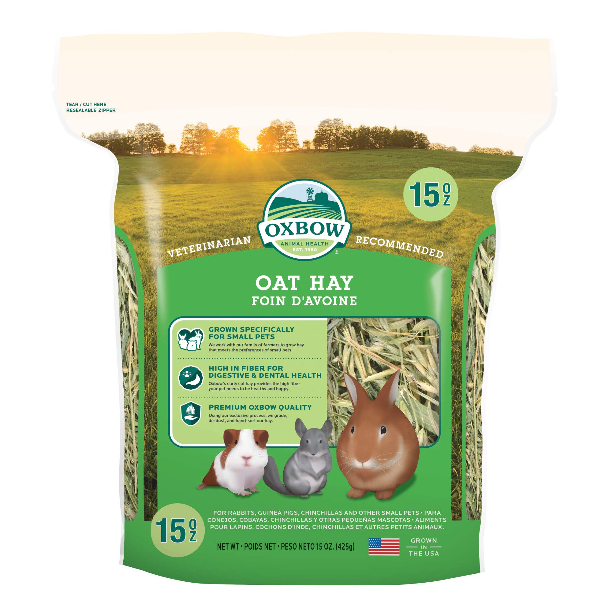 Petlife Oxbow Oat Hay for Small Pet, 425 g