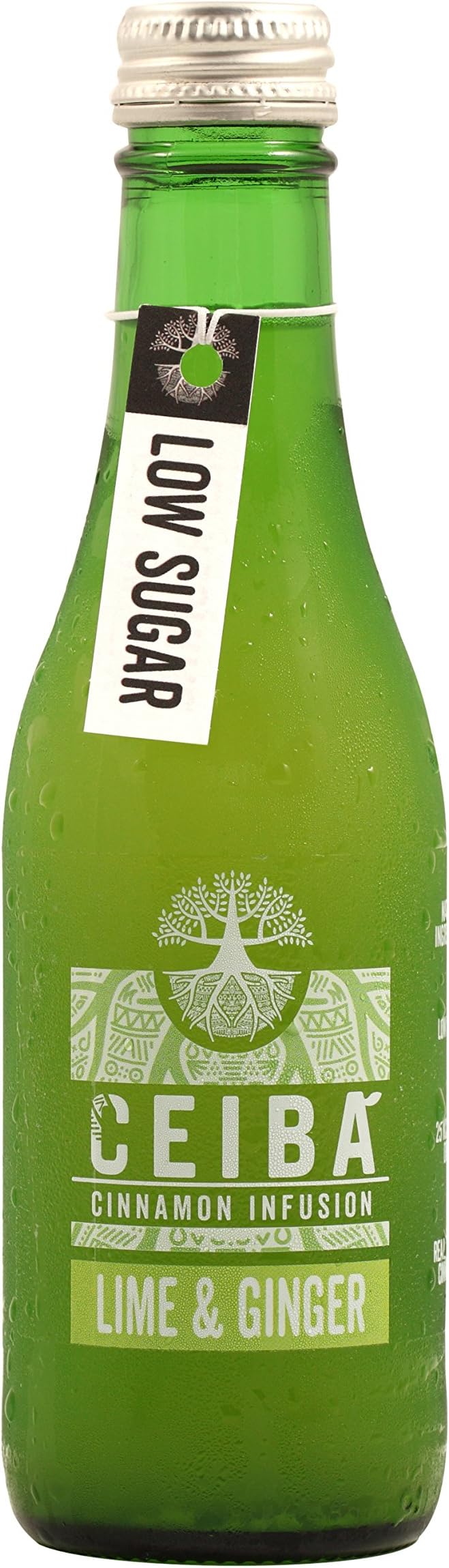 CEIBA Lime & Ginger Cinnamon Infusion - 12x250ml