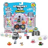 MrBeast Lab Swarms Battle Fusion Series Mega Lab Pack &ndash; Includes 14 Micro Beasts with Ultra Rare Swarm Sword, 80+ to Collect, Stickers &amp; Stackable Fusion Caps for Display