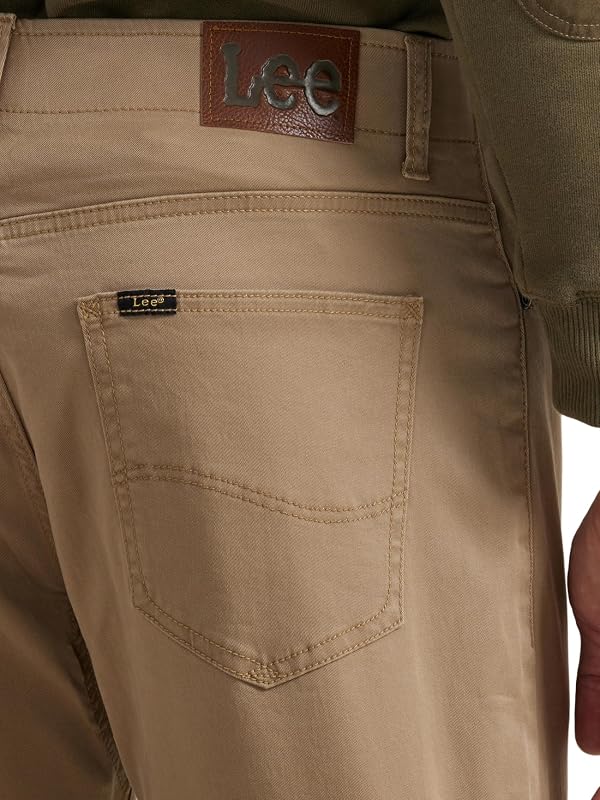 Extreme Motion, Pantalones Vaqueros Rectos y Estrechos para Hombre, Cougar, 33W x 30L