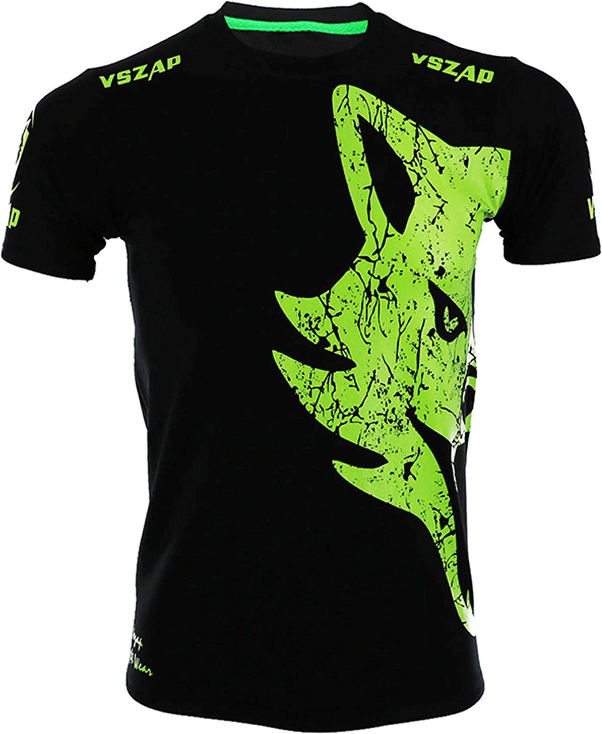Men Vszap T-Shirts Workout Tops Quick Dry Sports Gym T-Shirts