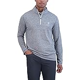 Ben Sherman Men's Quarter Zip Pullover Sweater – Lightweight, Casual, Work, Golf & Everyday Wear