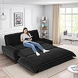 Lyngins 73.2 Inch Queen Size Sleeper Sofa Bed, 3 in