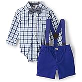 Gymboree baby-boys Short Sleeve Button Up and Shorts SetShorts