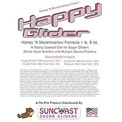 Happy Glider 1.5 lbs Bag of Nutrient Dense Premium