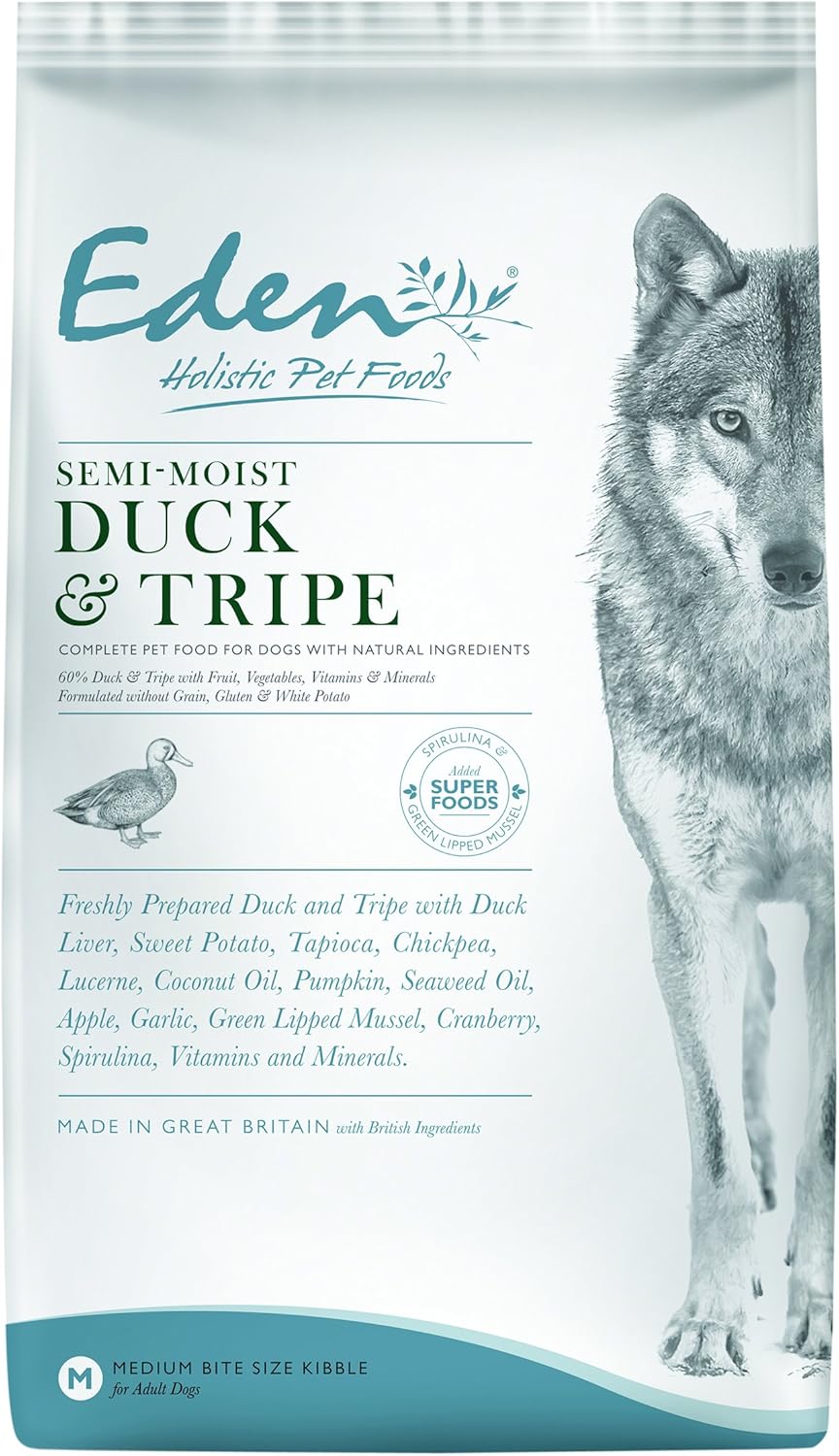 Eden SemiMoist Duck and Tripe 12kg Amazon.co.uk Pet Supplies