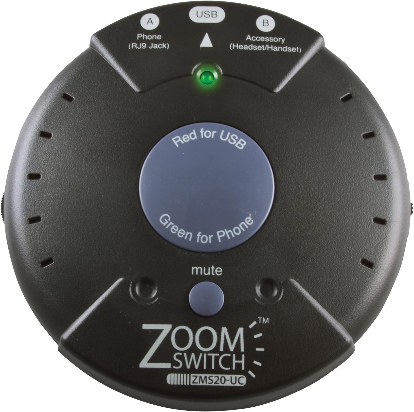 ZoomSwitch Standard Handset/Headset Switch (ZMS20-UC)