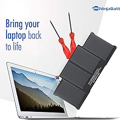 NinjaBatt Battery A1466 for Apple MacBook Air 13